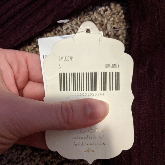 Altar'd State dress. Size small. NWT. Long sleeve. - Picture 10 of 11